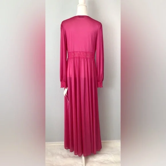 Vtg Shadowline Nylon Robe